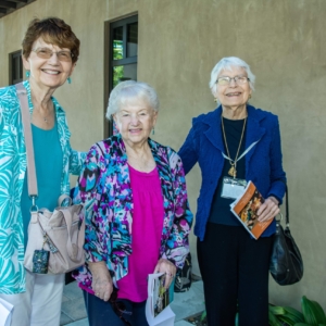 Patricia Hoffman, Barbara Ahumada, Carol Kirkwood- photo Jeanine Hill 2024