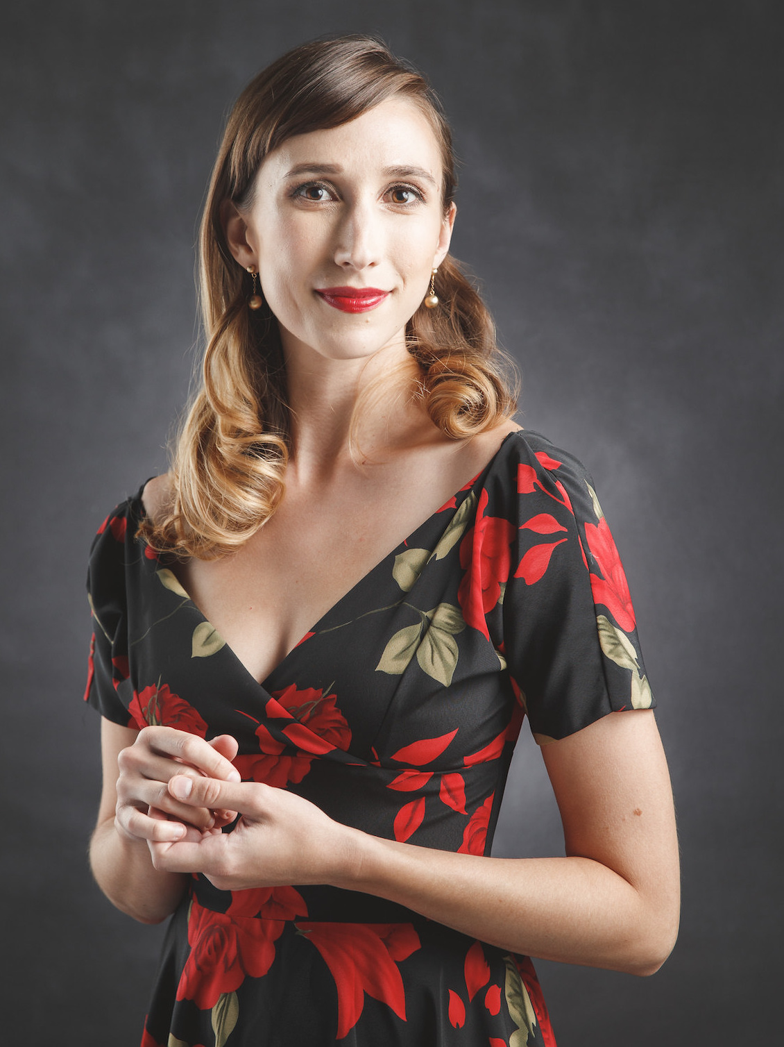 Anna Schubert soprano headshot. Photo by JD Renes Photography, Inc.