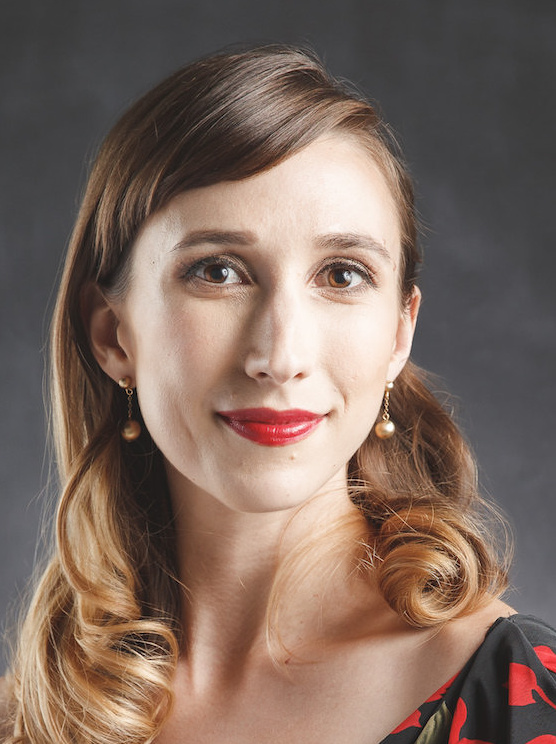 Anna Schubert soprano headshot. Photo by JD Renes Photography, Inc.